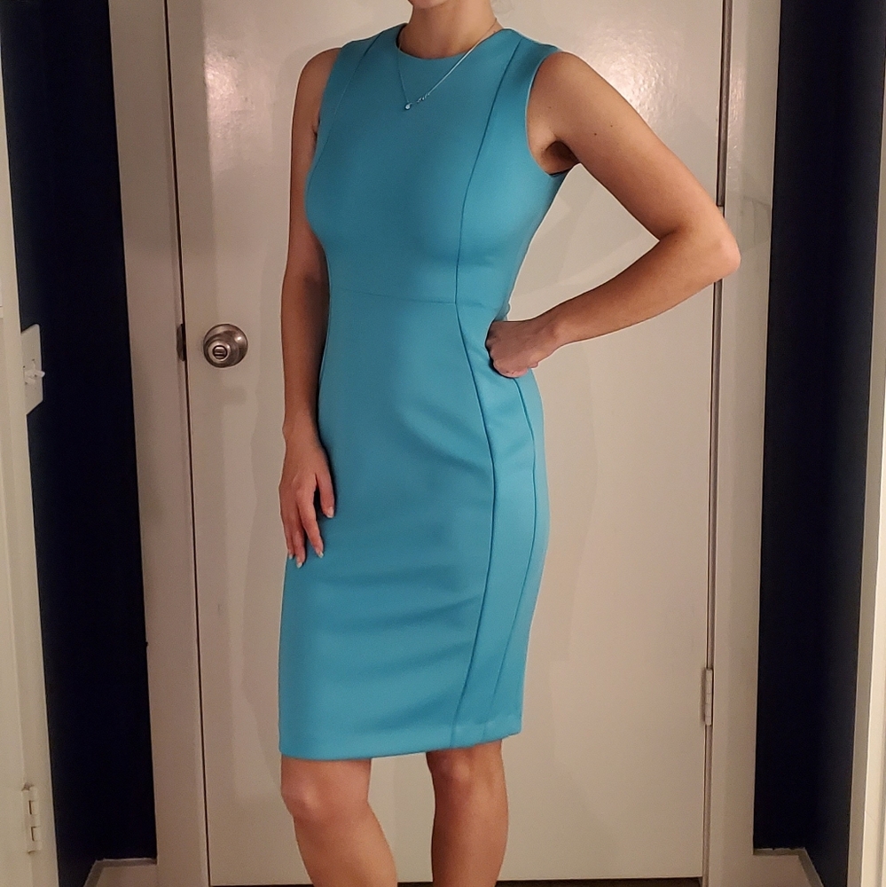 Calvin Klein Scuba Sheath Dress